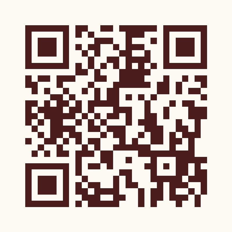 QR code linking to the wedding venue location on Google Maps