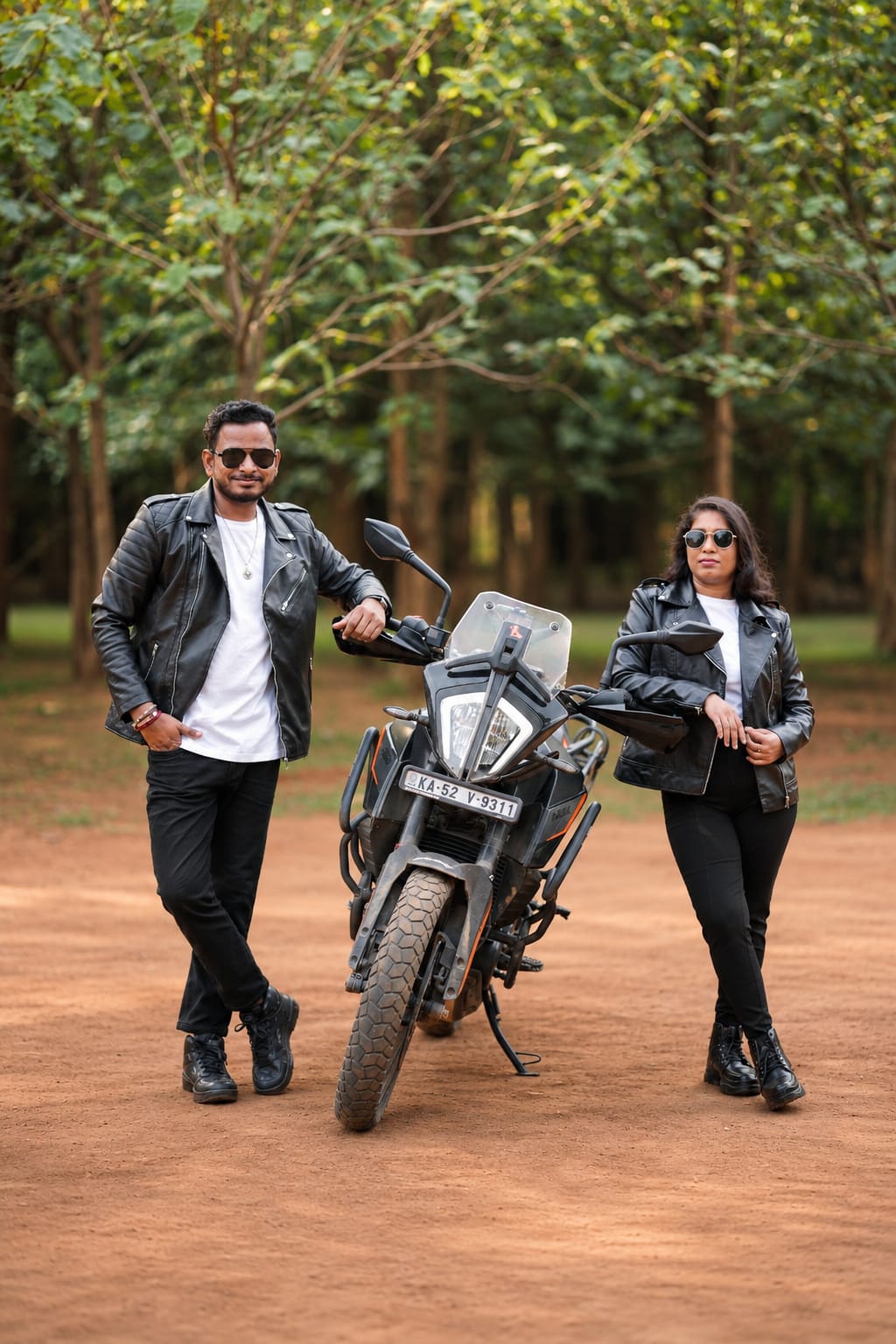 Two riders, one road